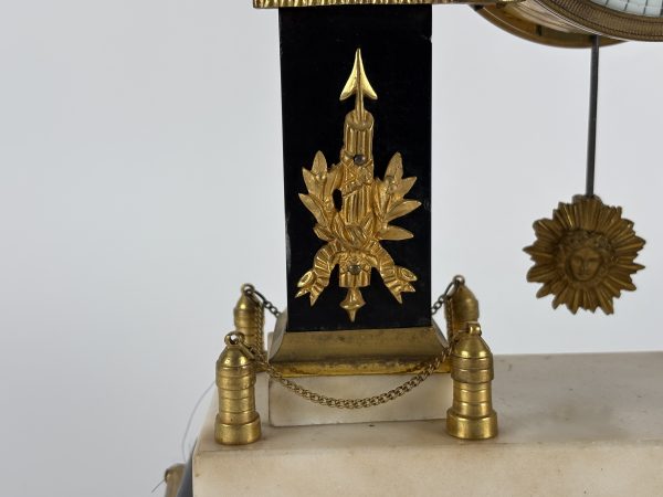 French Empire mantel clock 1800-1820 - Image 2