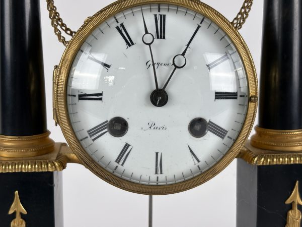 French Empire mantel clock 1800-1820 - Image 3