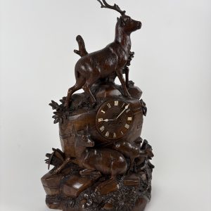 Black Forest mantel clock 19ct